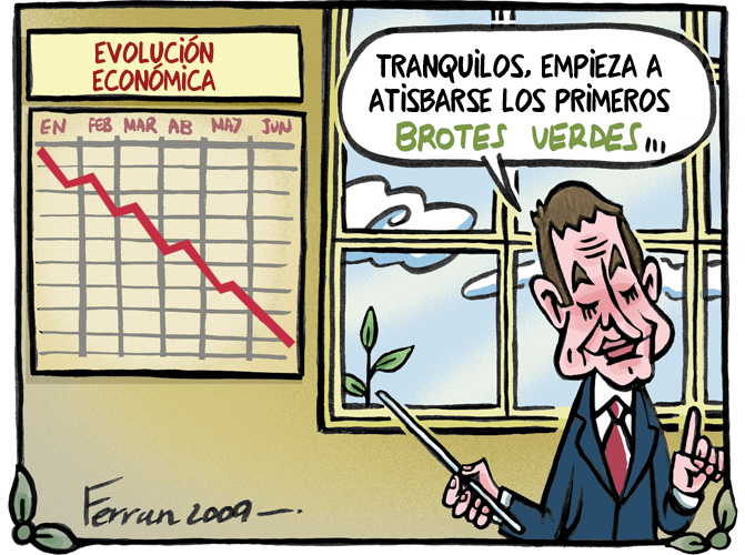 No hay mas ciego que el que no quiere ver, ni más sordo que el que no quiere oir. Zapatero hace años que se ha vuelto ciego y sordo