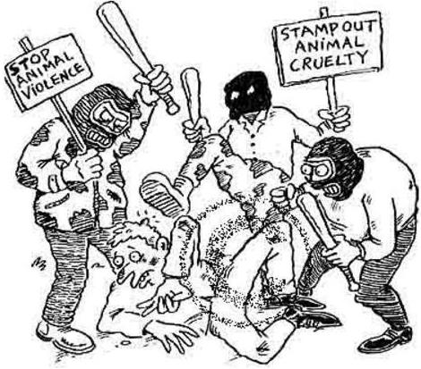 novegan La extrema izquieda violenta no se diferencia nada de la extrema derecha violenta, solo son un grupo de fanáticos que utilizan la política como excusa para el bandalismo