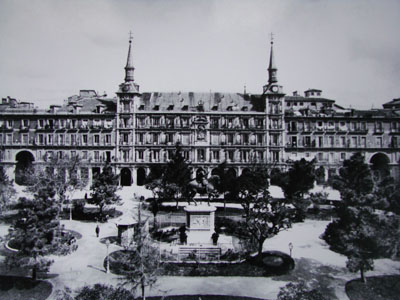 La Plaza Mayor, cuando tenía árboles