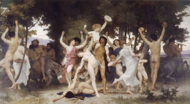 William-Adolphe Bouguereau - La juventud de Baco